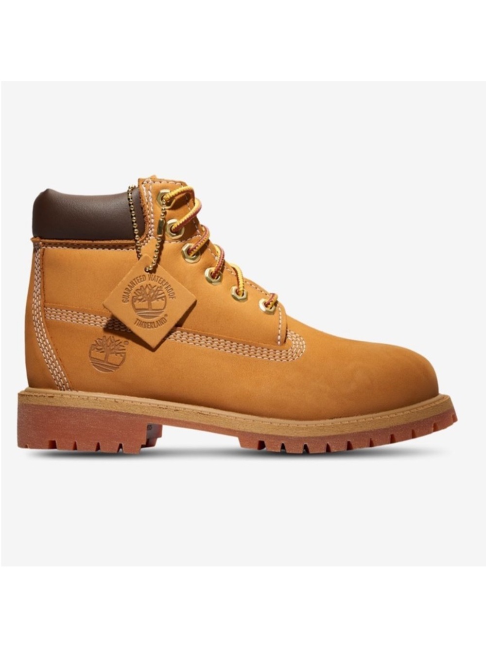 Timberland waterproofed 6” boots size 2 tan leather